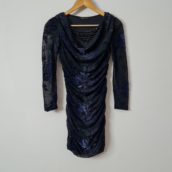 Bodycon Short fitted ruched dress - Picture 4 of 6